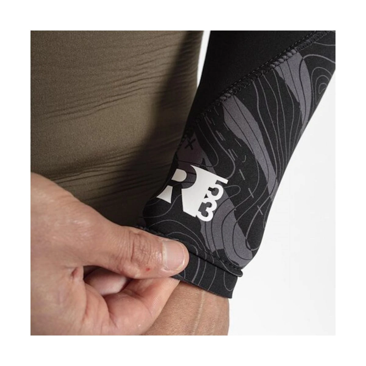 Gul Response BackZip 5/3 Mm Neopren Våddragt 5 Gul Response BackZip 5/3 Mm Neopren Våddragt - Billede 3