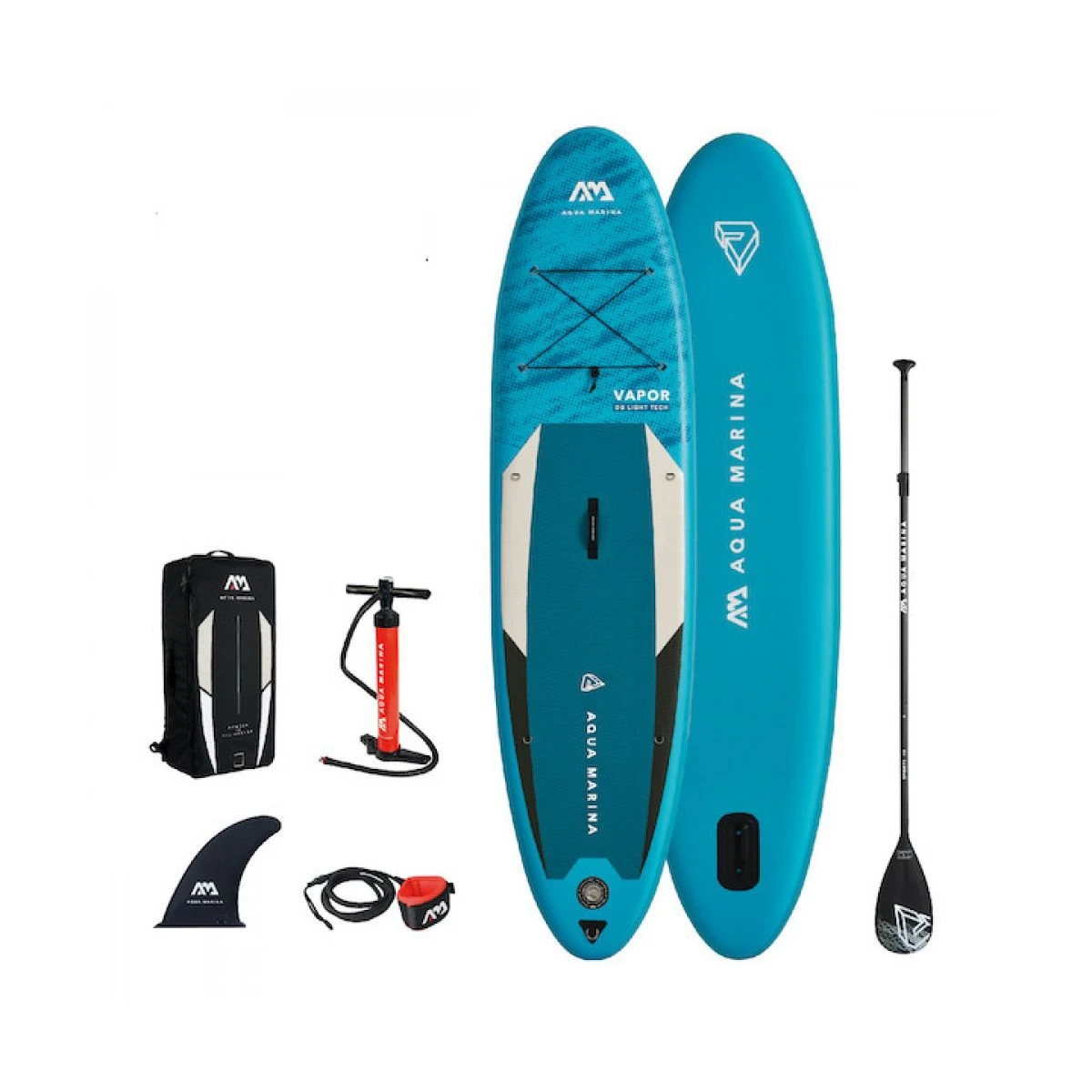 Aqua Marina Vapor 10'4 Oppustelig Allround SUP - Komplet Pakke 3 Aqua Marina Vapor 10'4 Oppustelig Allround SUP - Komplet Pakke