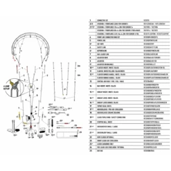 CORE Sensor 3 Bar Adjuster Rope (#8) -Brunotti Butik core sensor3 parts doppelseite 13