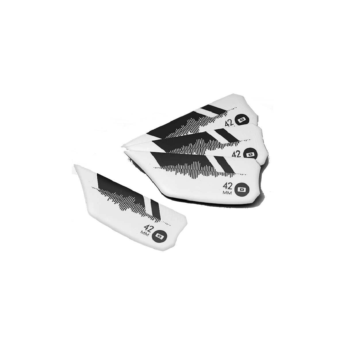 Core Pro G10 Finner, Sæt Af 4 42mm Finner 3 Core Pro G10 Finner, Sæt Af 4 42mm Finner