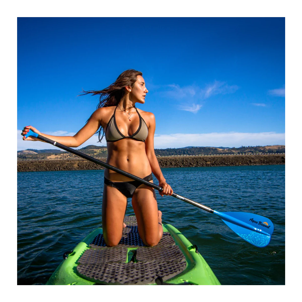 Aqua Bound Freedom 85 100% Carbon Vario SUP Paddle 8 Aqua Bound Freedom 85 100% Carbon Vario SUP Paddle - Billede 6