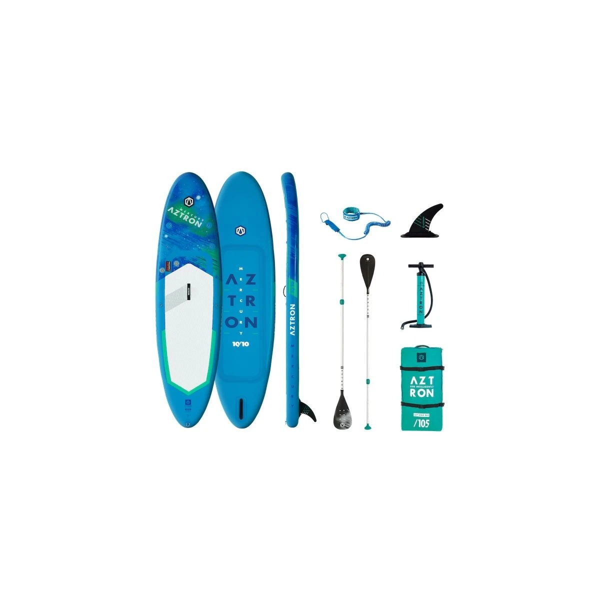 Aztron Mercury 10'10 2.0 Dobbelt Chamber 2021 Oppustelig Allround SUP 3 Aztron Mercury 10'10 2.0 Dobbelt Chamber 2021 Oppustelig Allround SUP