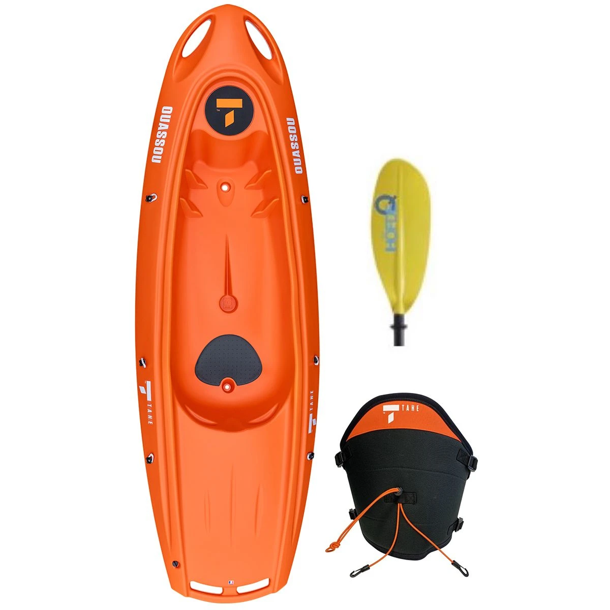 Tahe Ouassou Sit-On-Top Kajakpakke 3 Tahe Ouassou Sit-On-Top Kajakpakke