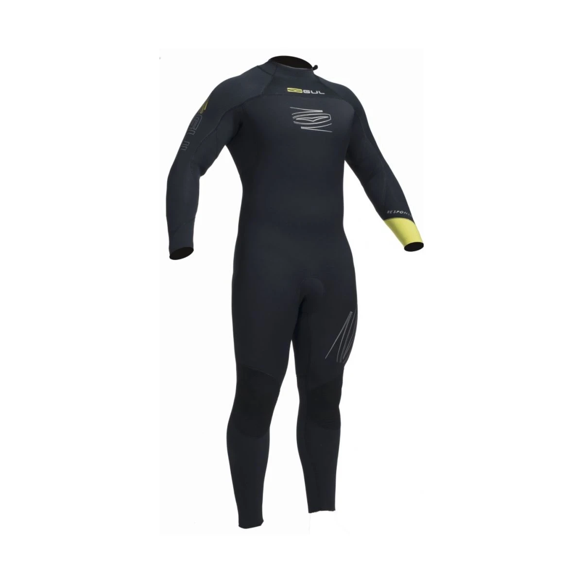 GUL Response FX BZ 5/4mm Backzip Neopren Våddragt 3 GUL Response FX BZ 5/4mm Backzip Neopren Våddragt