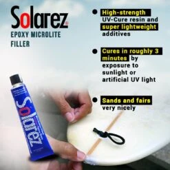Solarez Epoxy Microlite Filler 1 OZ - Reparations Lim -Brunotti Butik rkjsolarez 66