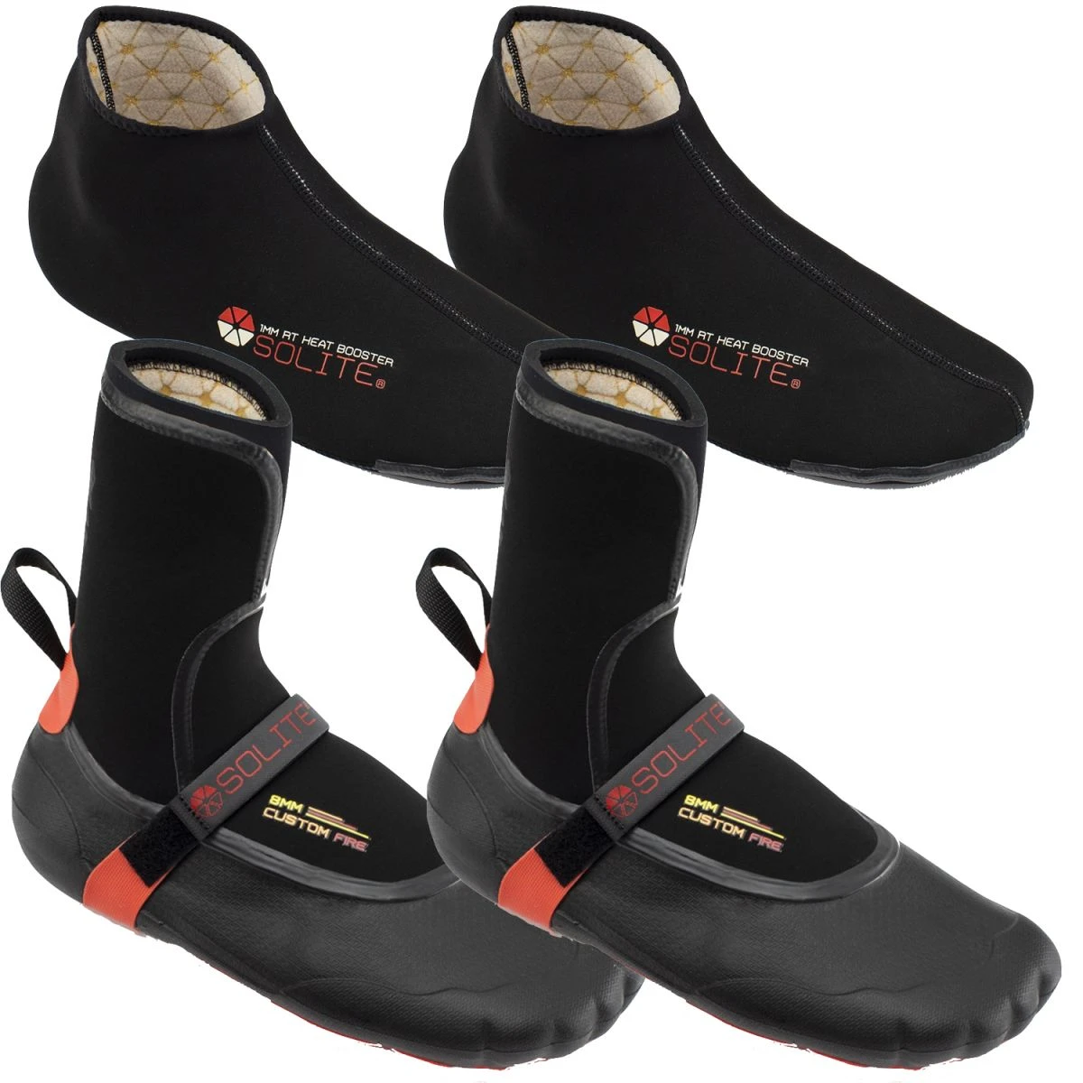 Solite 8 Mm Custom Fire Neoprenstøvler 3 Solite 8 Mm Custom Fire Neoprenstøvler