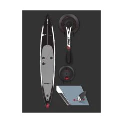 Udstillingmodel - SIC Bayonet 17'1" X 25" (SCC+) W/FAST Race SUP 11 Udstillingmodel - SIC Bayonet 17'1" X 25" (SCC+) W/FAST Race SUP -Brunotti Butik tec fast