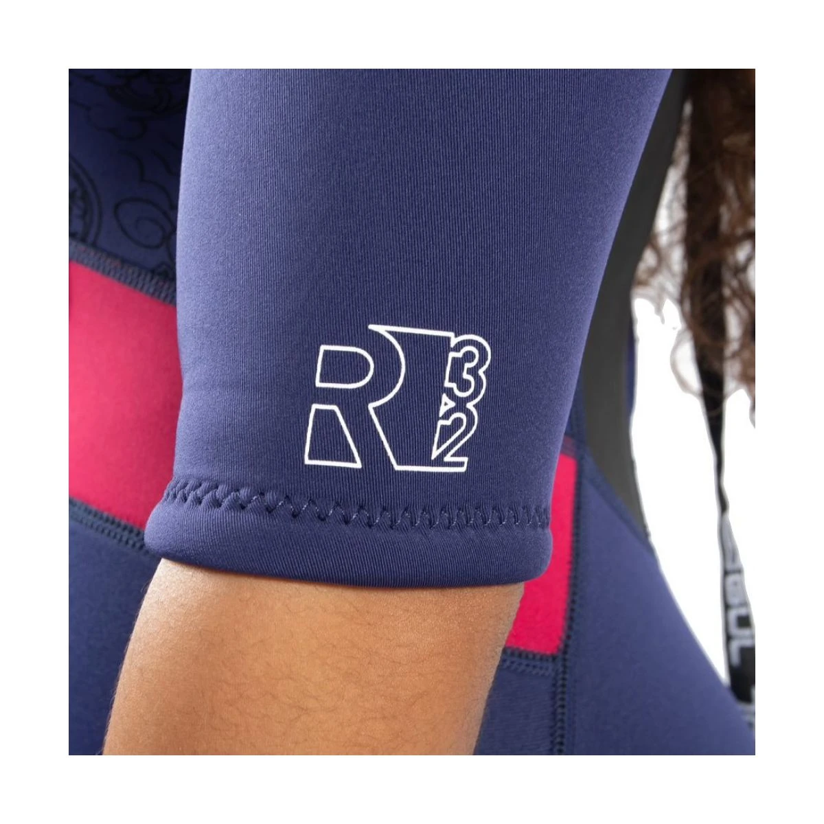 Gul Response 3/2 Flatlock Neopren Våddragt Shortie - Dame 5 Gul Response 3/2 Flatlock Neopren Våddragt Shortie - Dame - Billede 3